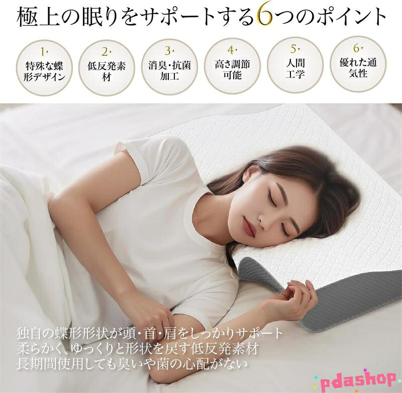 【全品5%ポイント】枕 低反発枕 首が痛くならない ストレートネック 低反発 まくら...