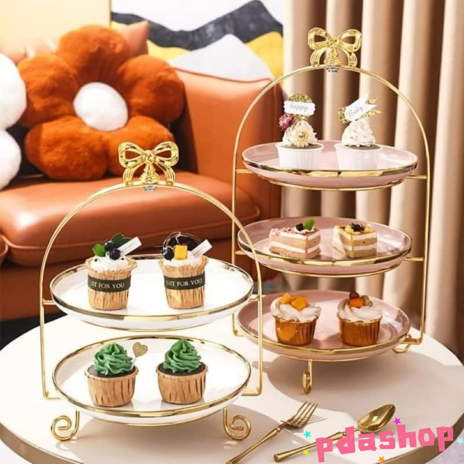【全品2点で5%OFF】ケーキスタンド セラミック 3段 フルーツバスケット THKJ ケーキディスプレイスタンドお菓子皿デザートスタンド 人気 おすすめ 便利