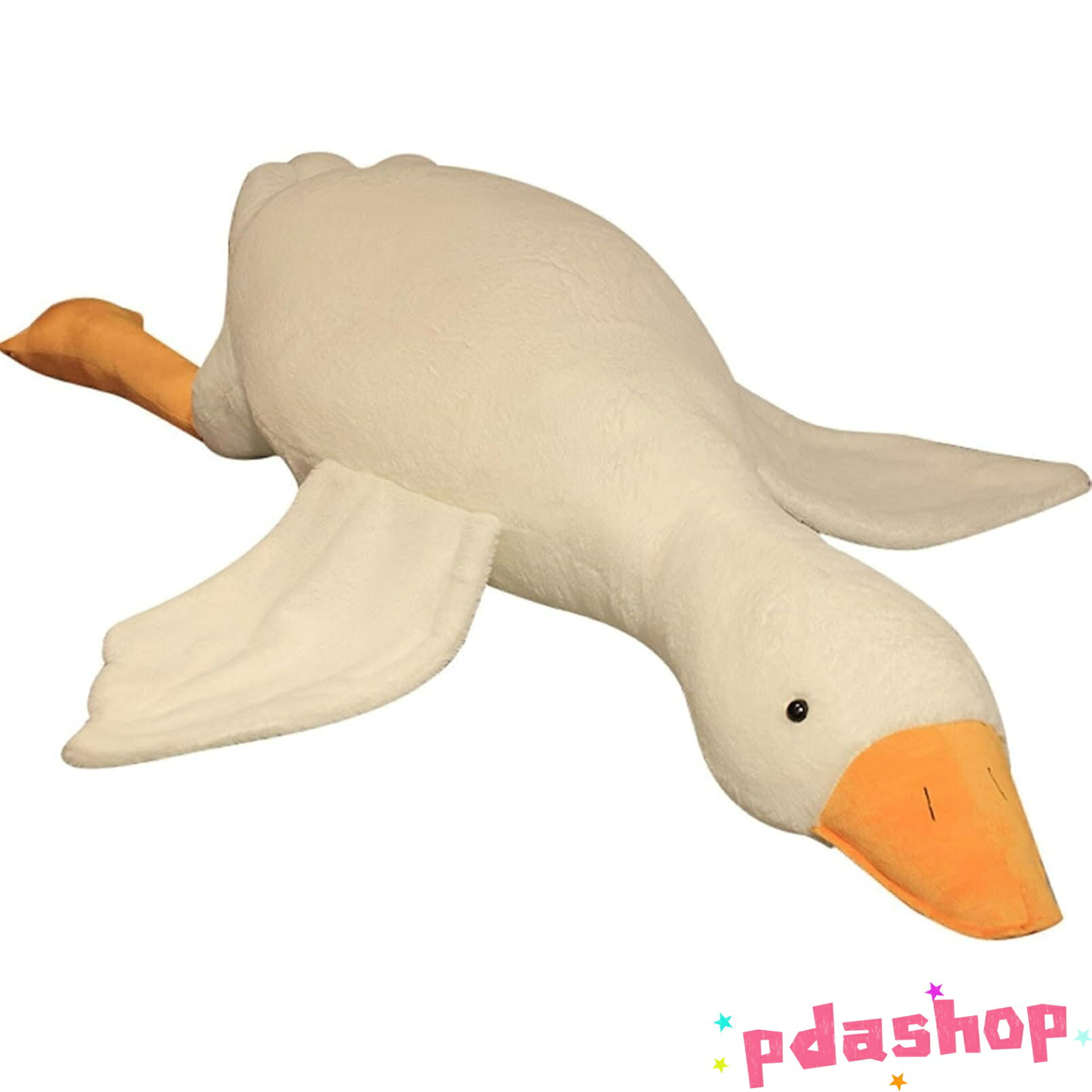 【全品2点で5%OFF】かわいい 柔らかい 動物 ぬいぐるみ ガチョウ アヒル THKJ 抱き枕 クッション 腹ばい枕 枕 子供 おもちゃ 女の子 プレゼント 人気