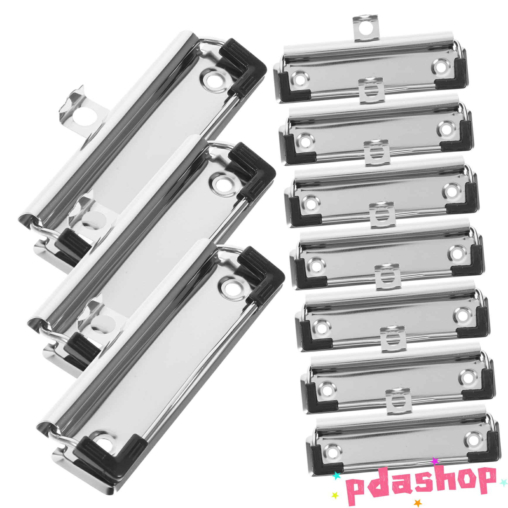 【全品2点で5%OFF】10個 バインダー クリップ 大 先生用 取付可能 クリップボード THKJ 金属 紙幣 用 ク 人気 おすすめ 使いやすい 便利 快適 軽量 実用的