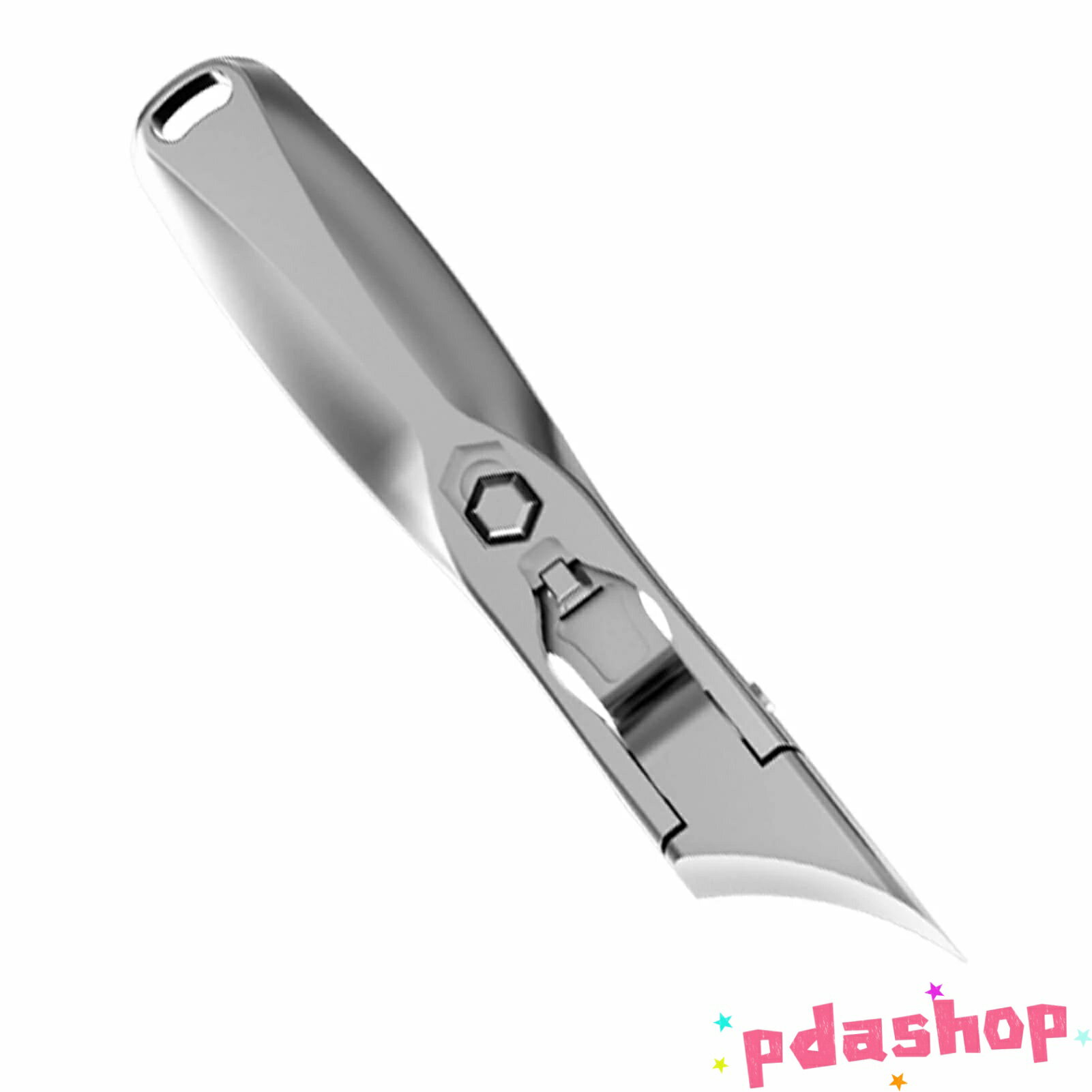 【全品2点で5%OFF】女性用ネイルクリッパー - コンパクト携帯用爪切り THKJ ワイドジョーフィンガーネイルカッター 旅行 オフィス アクティブライフスタイル