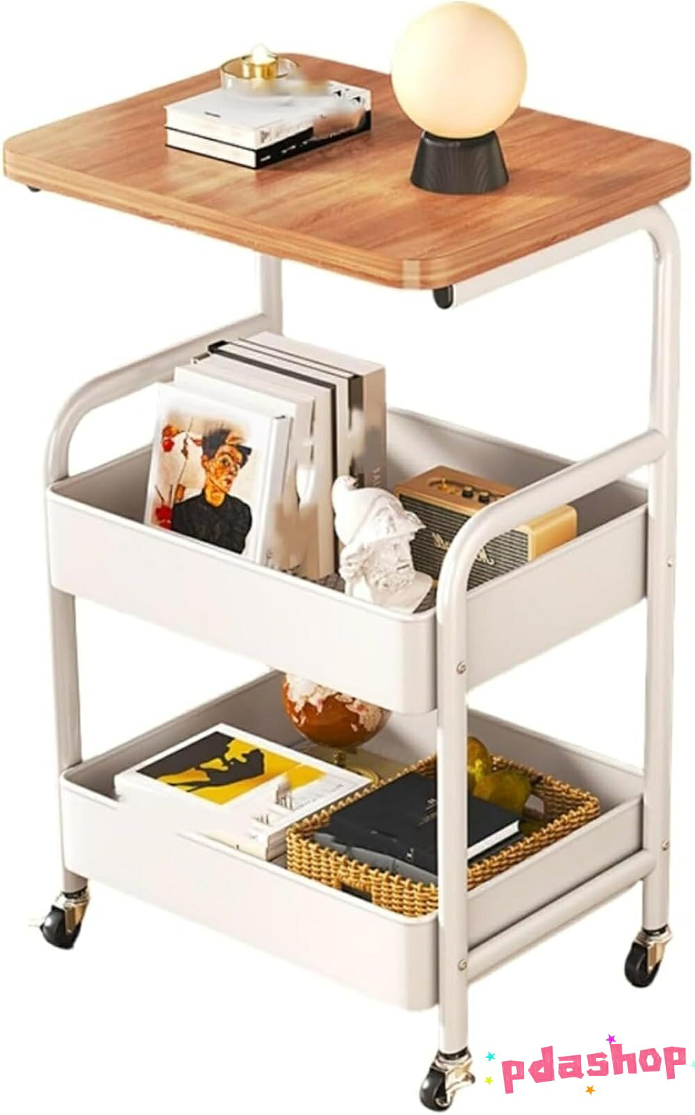 【全品2点で5%OFF】隙間収納カート 多層式 キャスター付き 移動可能 厚め設計 THKJ リビング 浴室 オフィス キッチン用 小物整理 組み立て簡単 省スペース