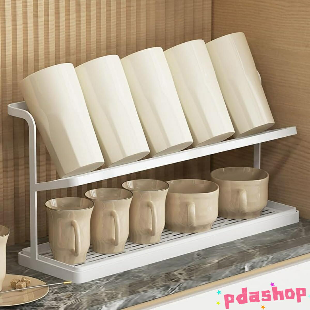 【全品2点で5%OFF】水差し水差し水差ししコップ哺乳瓶グラス水差し水差し水差しコップ収納棚水差しコップティーカップ棚ティーセット水切りグラスコーヒ THKJ