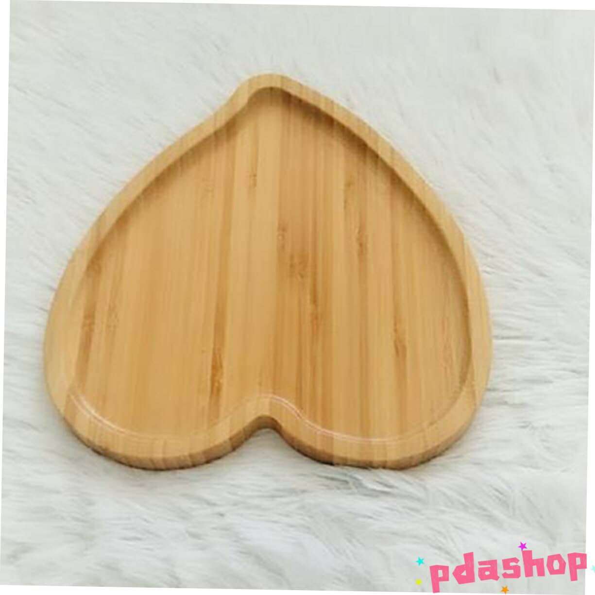 【全品2点で5%OFF】ハート 形 サービング プレート トレイ 多機能 デザート THKJ 小さい 竹 ケーキ 家庭用 フルーツ 食品用 フルー 人気 おすすめ 使いやすい