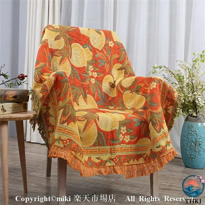 Sofa Covers - 【全品2点で5%OFF】130cm×180cm おうとう 毛布 ニット ブランケット THKJ 掛け毛布 大判 かわいい ひざ掛け プレゼント 通年使用 北欧風 ソファカバー