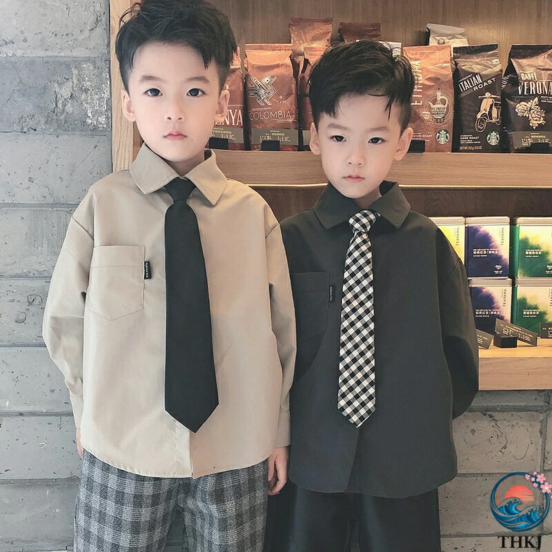樂天商城 - 【全品5%ポイント】ワイシャツ 子供発表会入学式 男の子服 キッズ ジュニア 入学式 誕生日 入園式 紳士服 七五三 男の子 女の子 長袖シャツ トップス