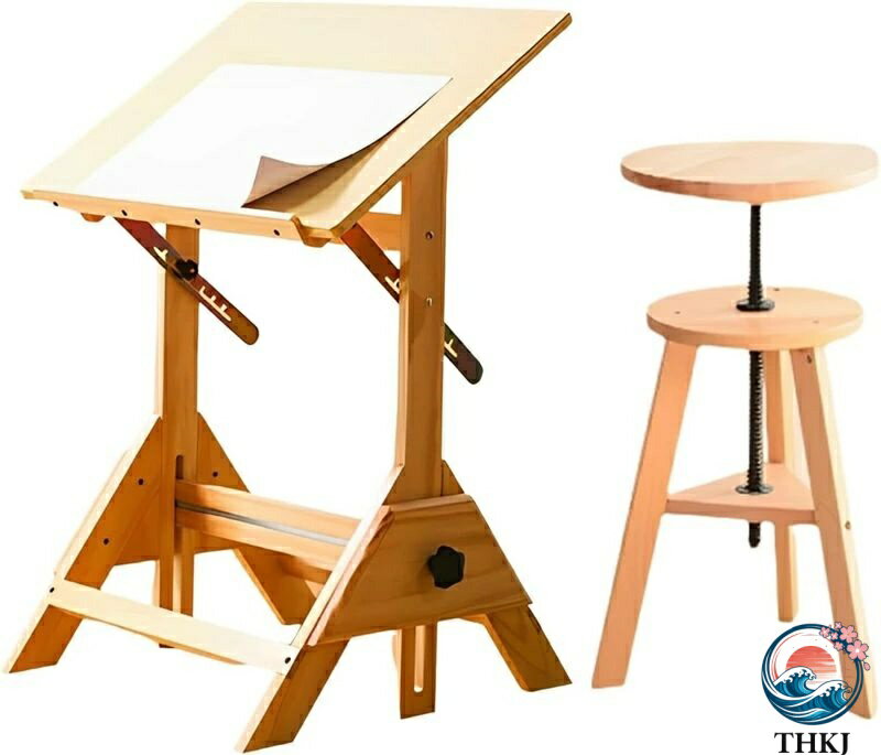 当社の製図テーブルは便利な高さ調整機構を備えており、アーティストやデザイナーがテーブルを好みの作業高さにカスタマイズして最大限の快適さを実現できます。 特徴： 1.サポートロッドの設計:描画ツールが簡単に落ちません。 2.バーチ素材：バーチ...