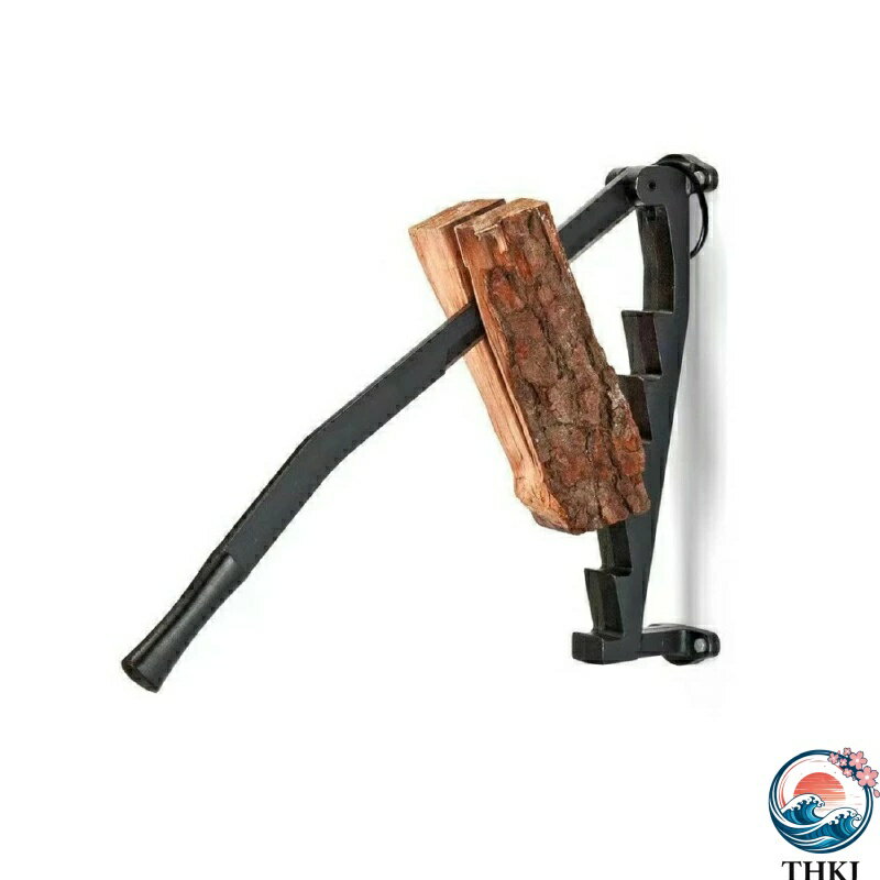 【全品2点で5%OFF】壁掛け薪割り機 薪割り台 屋内または屋外薪割り機 ウッドスプリッターウォールマウ..