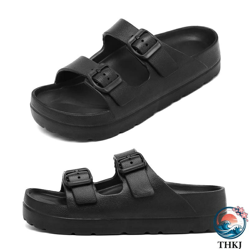 【全品2点で5%OFF】サンダル 厚底 バックルサンダル、 おしゃれ オフィスサンダル レディース、アーチサポート夏用サンダル メンズ、スリッパ さんだる すりっぱ 室内 アウトドア カジュアル EVA