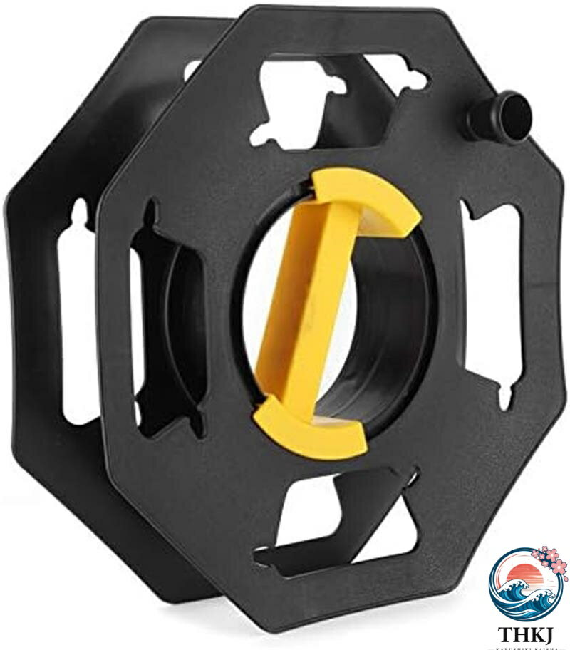 コード収納リール ポリプロピレン 六角形のフレーム もつれなし ケーブル整頓リール もつれなし きちんとした ケーブル収納ホイール センタースピンハンドル付き 安定 耐久性 簡単な操作 延長コードリール ライトワイヤー用 ヨット用 キャラバン ホームホーム