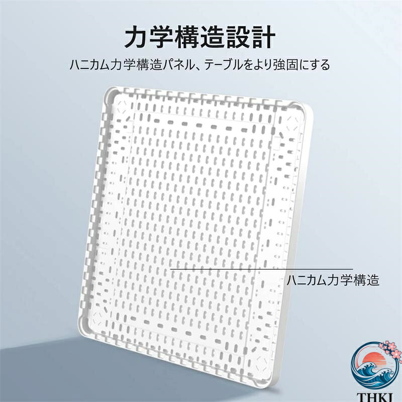 PDA shopの【全品5%ポイント】麻雀卓 折り畳み式 麻雀テーブル カップホルダー＆チップトレイ付き 軽量 高密度ポリエチレン ハニカム構造 多機能 人気 おすすめ｜アングル3