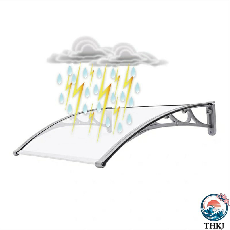 乐天商城 - 【全品5%ポイント】屋根 ひさし 庇 後付け 雨よけ 玄関ひさし 窓オーニング テラス屋根雨雪保護 梅雨対策 パティオ日除け 日焼け対策 窓の屋根 人気