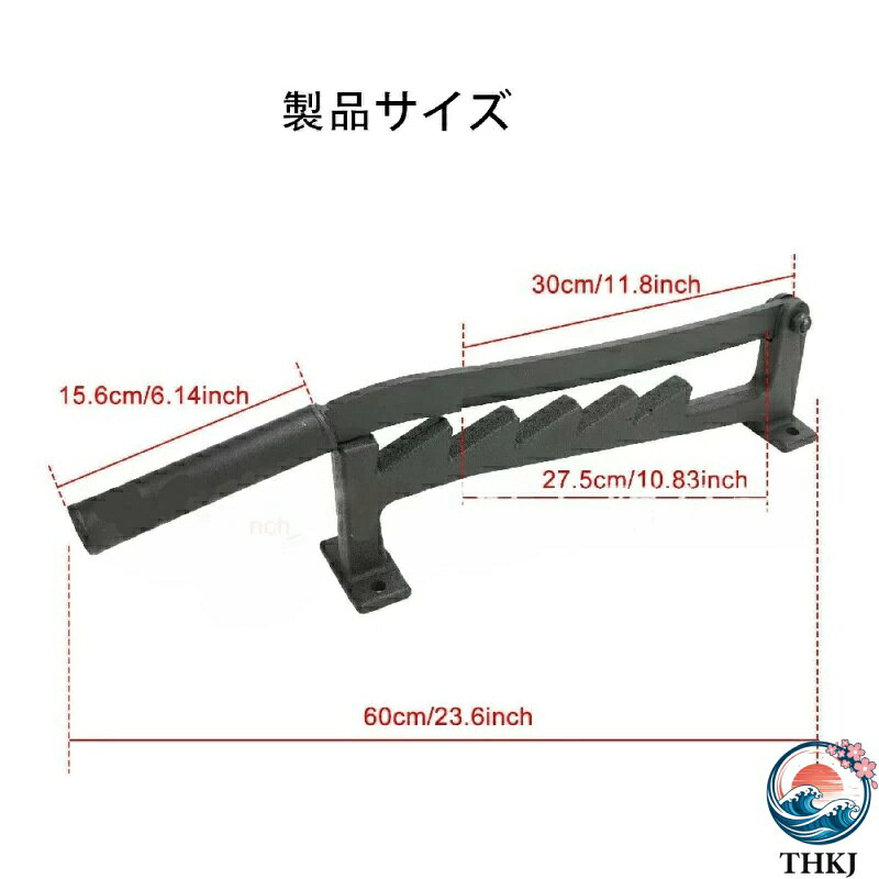 【全品5%ポイント】壁掛け薪割り機 薪割り台 屋内または屋外薪割り機 THKJ ウッド...