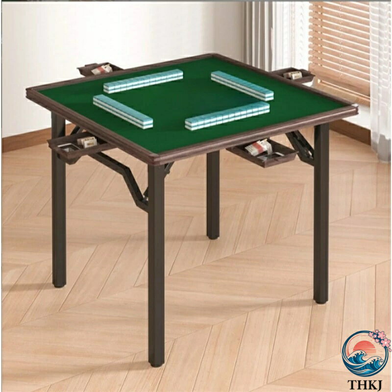 マージャンテーブル マージャン卓 折りたたみ式チェスとカードテーブル、麻雀テーブル、多目的正方形折りたたみテーブルテーブル 折りたたみ マージャン卓 折り畳み 雀卓 テーブル 手打ち用麻雀台 家庭用麻雀卓 軽量 家庭用 老人ホーム 携帯便利 アウトドア 麻雀クラブ