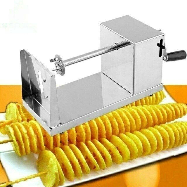 【全品2点で5%OFF】くるくる楽しい ねじねじ トルネード ポテト カッター改 スパイラル 野菜 果物 スライサー
