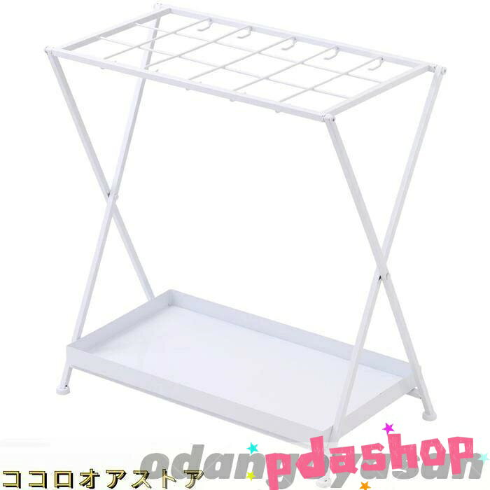【全品5%ポイント】傘立て スリム 折りたたみ式 18本 外置き 屋内 屋外 アンブレラ...