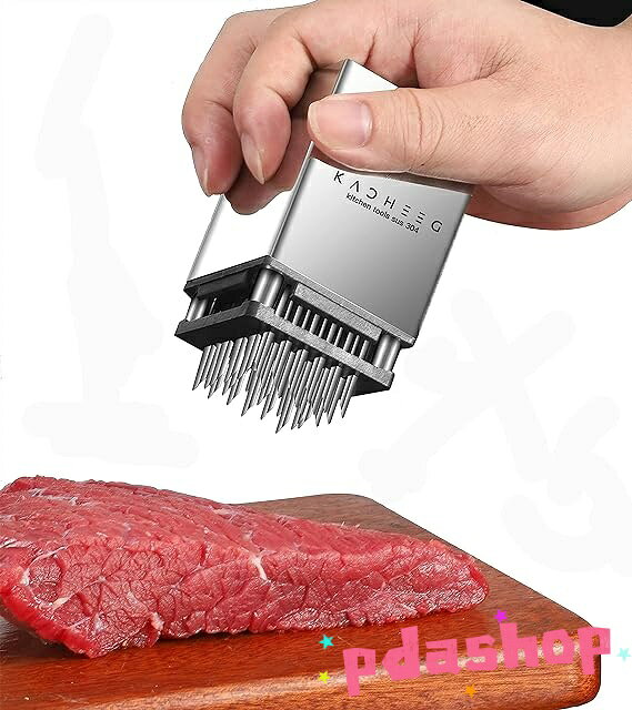 【全品2点で5%OFF】肉たたき ミートテンダライザー ステーキテンダライザー ダブル面松肉ハンマー 肉叩き器 キッチンツール 家庭用 プロ仕様 叩くだけで柔らかジューシー