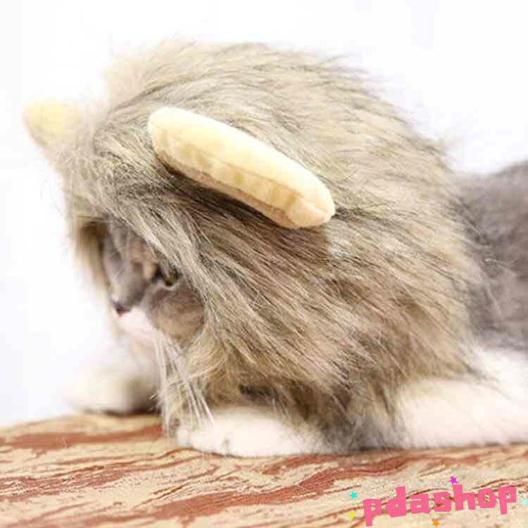 【全品5%ポイント】ライオン 猫 被り物 ねこ...の紹介画像2