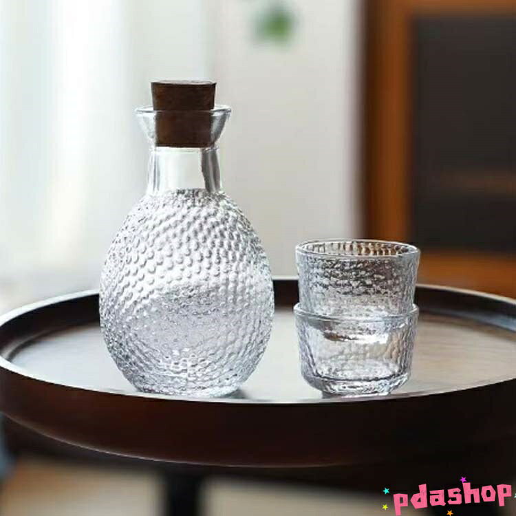 【全品5%ポイント】セット おちょこガラス 徳利 酒器セット 耐熱ガラス 冷酒器 ガ...