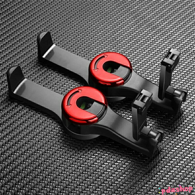 Rakuten - 【全品5%ポイント】車用シートフック 2個セット ヘッドレストフック THKJ 車用フック 車内収納フック 荷物掛け 荷崩れ防止 取り外し不要 簡単取付 人気