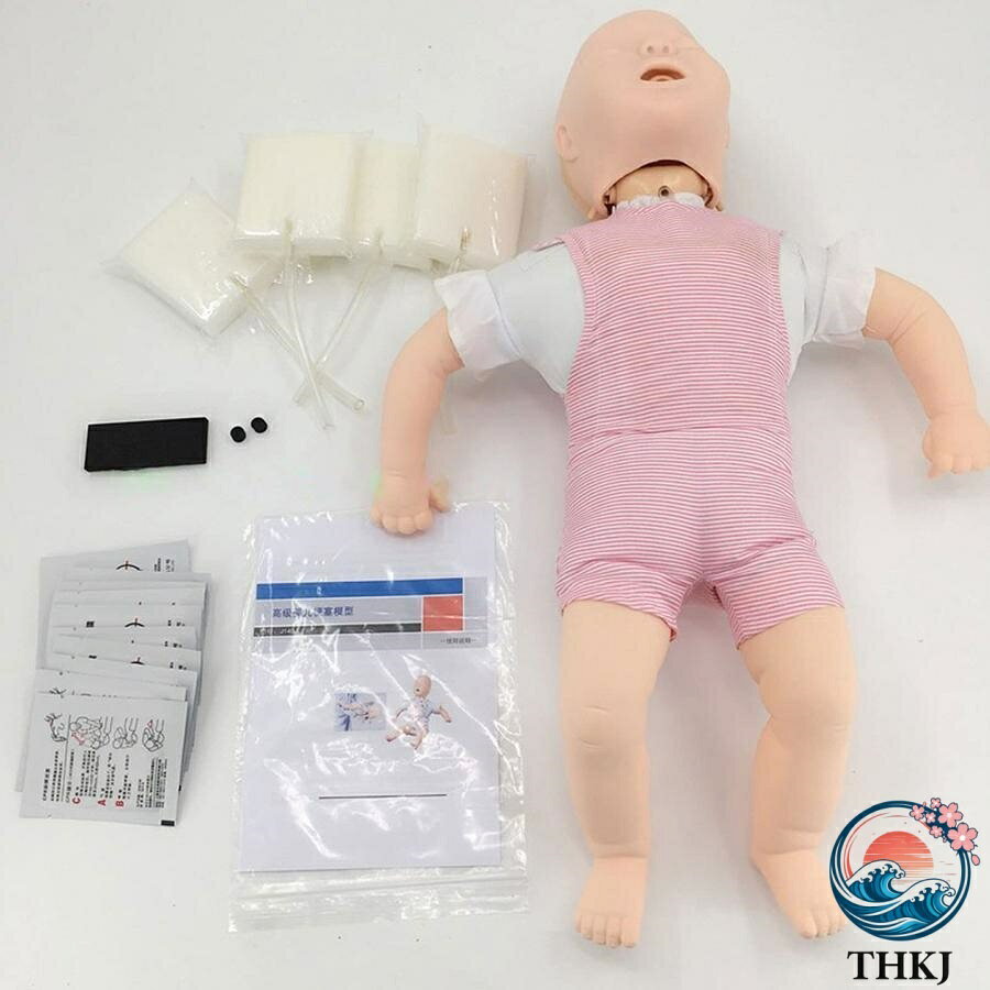 PDA shopの【全品5%ポイント】心肺蘇生訓練用人形 ベビー梗塞モデル 乳児用気道閉塞 CPR モデル 応急処置モデル｜アングル3