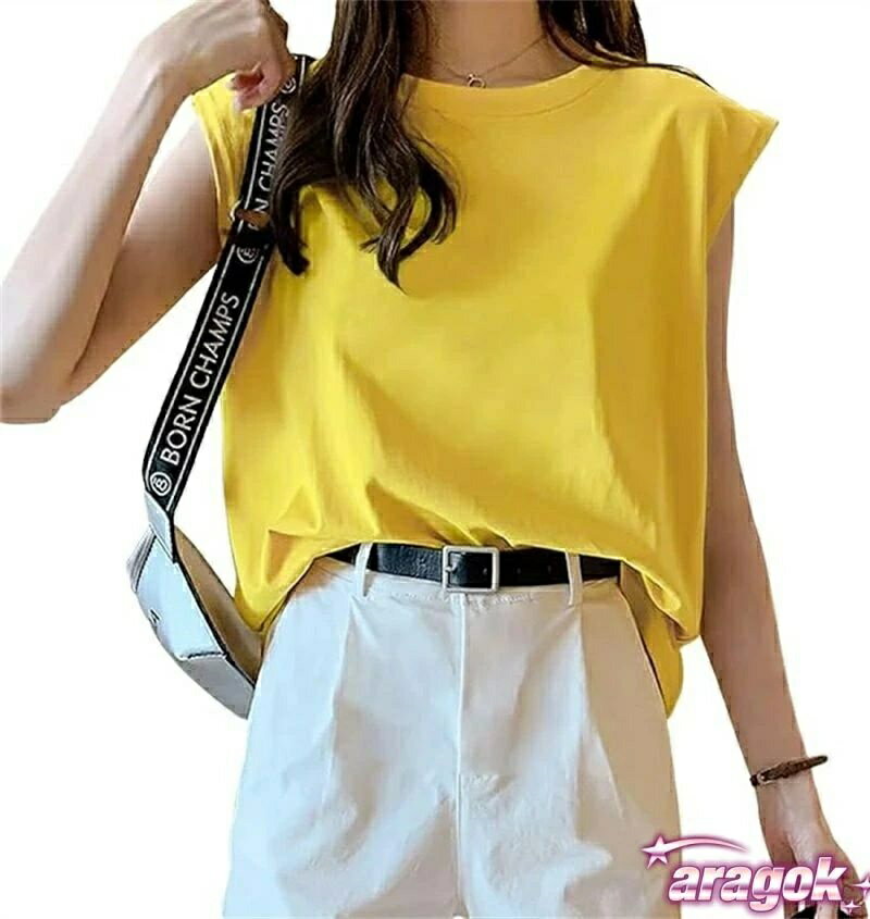 Rakuten - 【全品5%ポイント】タンクトップ 無地速乾ノースリーブ レディース着痩せ効果普段使いトップス