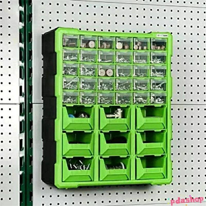 【全品5%ポイント】多機能仕切り収納ボックス プラスチック部品ネジ小物整理箱