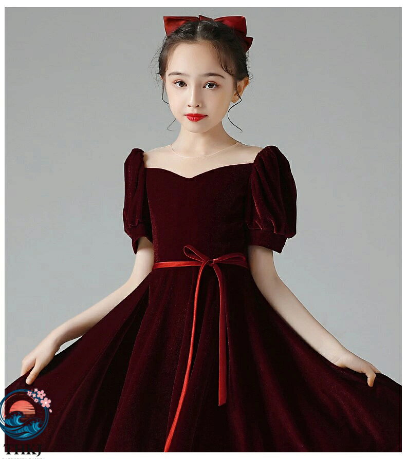 【全品5%ポイント】子供ドレス ワンピース ロングドレス ピアノ発表会 女の子 フォーマル 結婚式 2