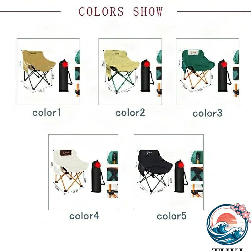 【全品5%ポイント】キャンピングチェア 耐荷重 130kg 収納バッグ付き アウトドアチェア 手提げバッグ ポータブルチェア 折りたたみ コンパクト 軽量 屋外 持ち運び キャンプ pdashop-10019686 PDA shop サンプル画像2