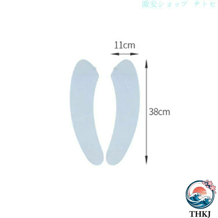 PDA shopの【全品5%ポイント】便座カバー 洗える シンプル 起毛素材 ペアセット 便座シート 貼り付け 貼る 薄手 無地 暖かい 省エネ かわいい おしゃれ エコ 節電 繰り返し使える 簡単｜アングル2