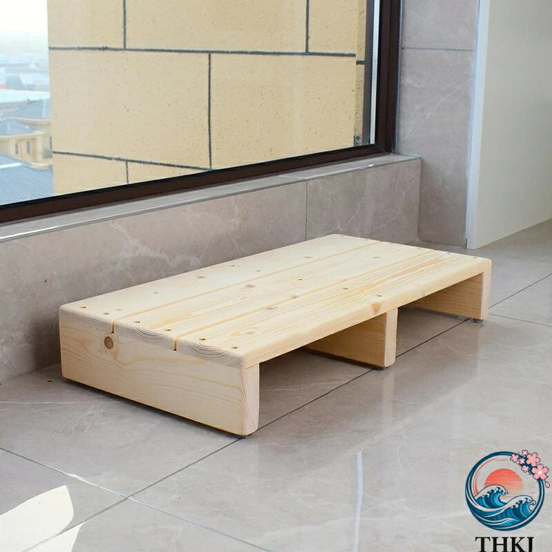 【全品5%ポイント】玄関 踏み台 玄関台 無垢材 カスタマイズ可能 幅30/40/50/60/70/80/90/100/120/150CM 高さ10/15CM 玄関踏み台 玄関ステップ 脚立 低床踏み台 滑り止めマット ひざ負担軽減 高齢者用 介護 ベッドルーム バスルーム キッチン用 組立不要