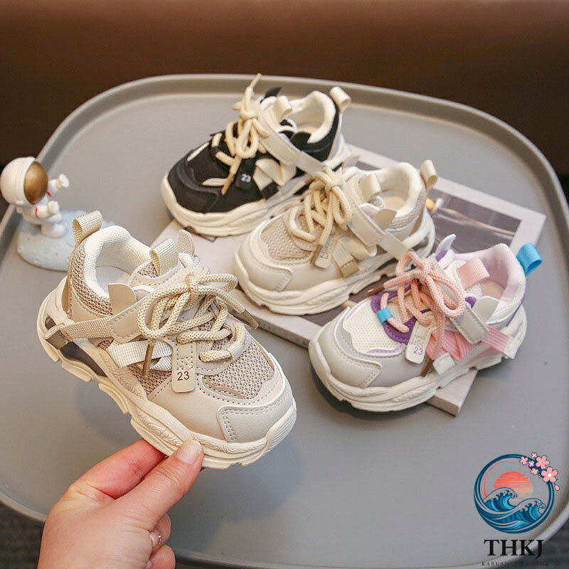 【全品5%ポイント】スニーカー キッズ 子供 靴 女の子 男の子 軽量 ベビー靴 シューズ 運動靴 ジュニア 子ども靴 キッズ靴 赤ちゃん くつ スポーツ おしゃれ 可愛い 入園 入学 学生 幼稚園 遠足 誕生日 プレゼント 履きやすい 春夏秋冬 黒 13 14 15 16 17 18 19 20 21 22cm
