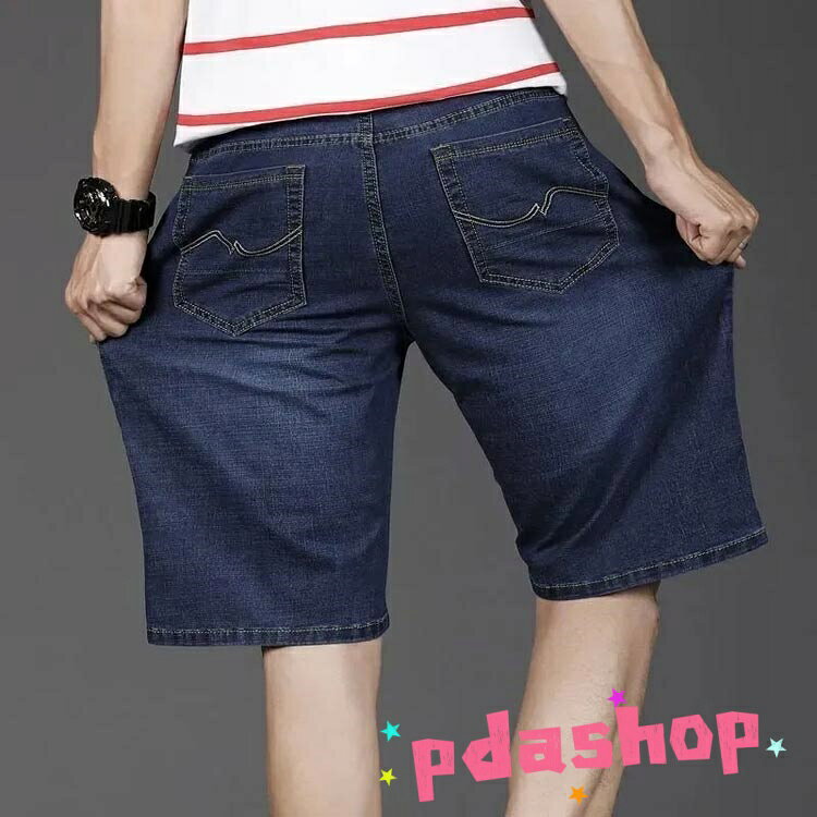 【全品5%ポイント】ショートパンツ メンズ デニム ハーフパンツ ショーツ THKJ 短パン デニムパンツ 膝上 膝丈 ストレッチ イージーパンツ 人気 おすすめ 2