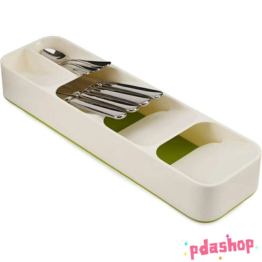 【全品2点で5%OFF】カトラリーケース トレー 収納 ドロワーオーガナイザー コンパクト グレー