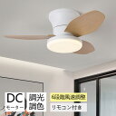 シーリングファンライト リモコン付き 天井 シーリングライト シーリングファン ファン DCモーター LEDシーリングライト 薄型 ファン付き ライト 照明 照...