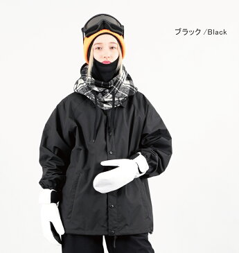 スノーボードウェア ジャケット レディース スノボウェア コーチジャケット 防水 撥水 ハイポラ HIPORA スノーボード グラトリ スノーボードパーク ストリートスタイル スキー スノボ snj-52-cp himassmania/ハイマスマニア