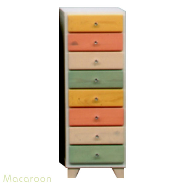 【BLACK FRIDAY期間中全品ポイント5倍】タンス チェスト ローチェスト スリムチェスト すきま収納 幅30cm 8段 木製 シンプル モダン 脚付き 完成品 パイン材 ワンルーム 送料無料