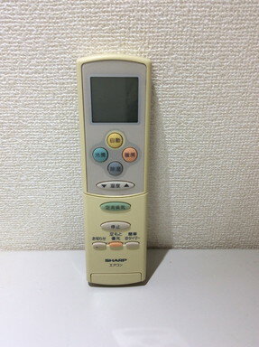 【中古】エアコン リモコン SHARP A527JB