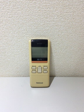 【中古】エアコン リモコン ナショナル A75C590