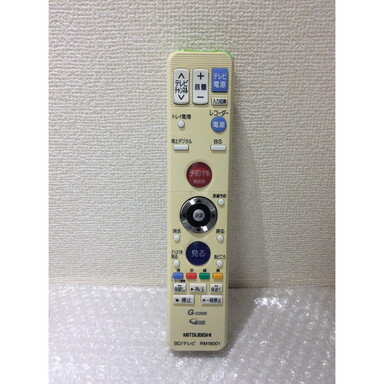 RM18001 三菱 テレビ リモコン 【中古】 【動作確認済 初期不良保証】