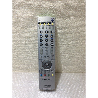 【中古】 テレビ リモコン Victor RM-C1610LC/DV