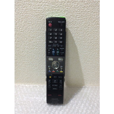 【中古】 テレビ リモコン SHARP GA617PA