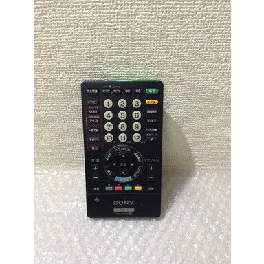 【中古】 テレビ リモコン SONY RMF-JD005