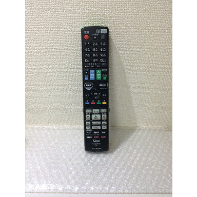 【中古】 テレビ リモコン SHARP GB113PA