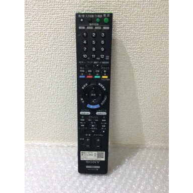 【中古】 テレビ リモコン SONY RMT-B005J