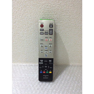 楽天ピース電器【中古】 テレビ リモコン SHARP GA963PA