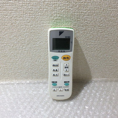 【中古】 エアコン リモコン DAIKIN ARC443A5