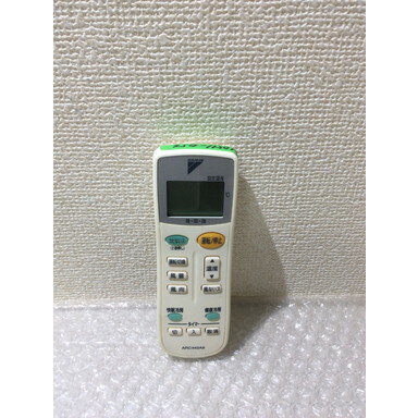 【中古】 エアコン リモコン DAIKIN ARC443A8 【中古】 エアコン リモコン DAIKIN ARC443A8