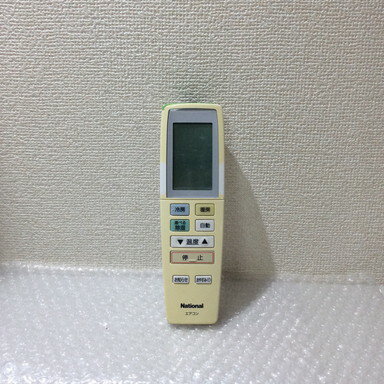 【中古】 エアコン リモコン ナショナル A75C3083