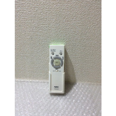 【中古】 照明 リモコン NEC RE0201